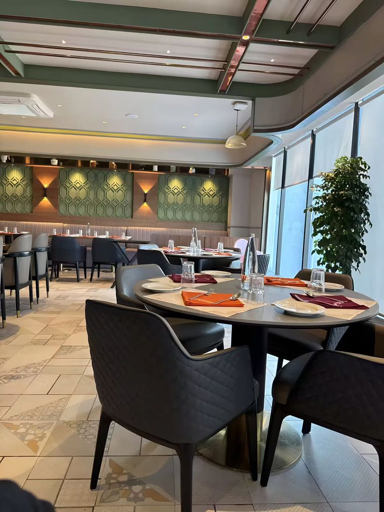 Dining area at Uppena